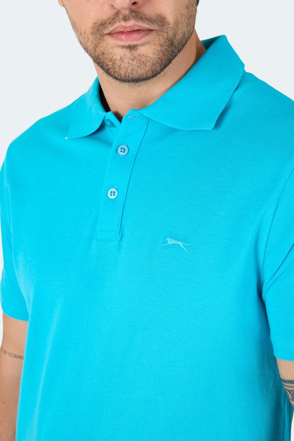 Slazenger SOHO I Erkek Tişört Turkuaz