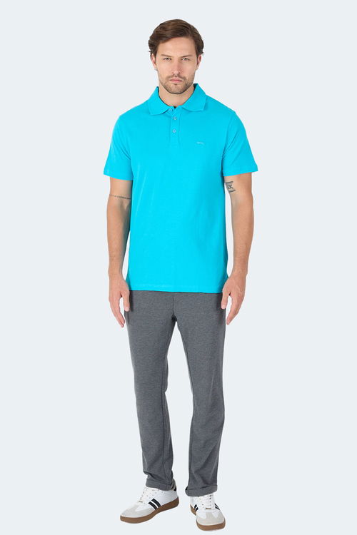 Slazenger SOHO I Erkek Tişört Turkuaz
