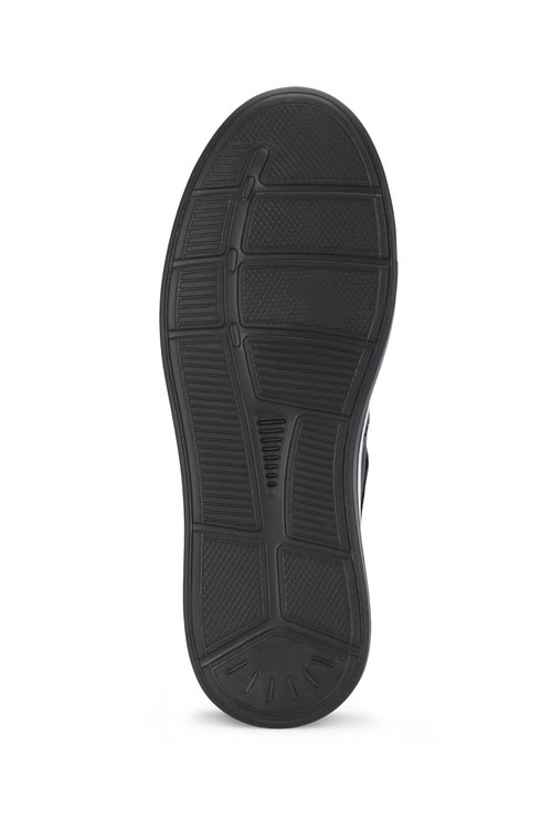 Slazenger SOSA I Erkek Deri Siyah Günlük Spor Ayakkabısı