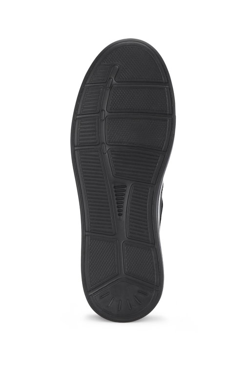 Slazenger SOSA I Erkek Deri Siyah Günlük Spor Ayakkabısı