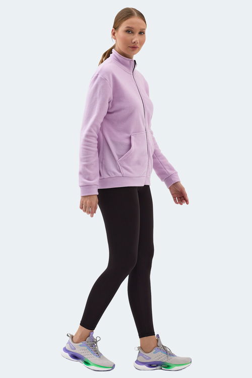 Slazenger SOUL I Kadın Lila Polar