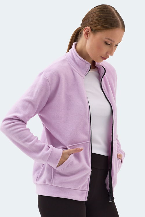 Slazenger SOUL I Kadın Lila Polar