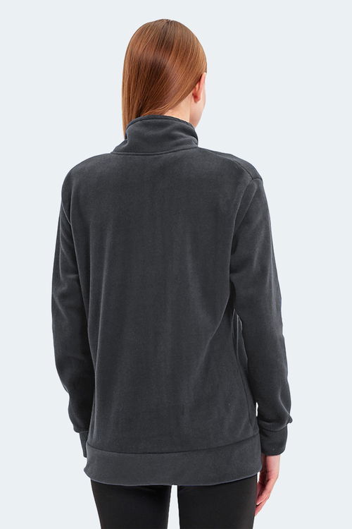 Slazenger SOUL I Kadın Koyu Gri Polar