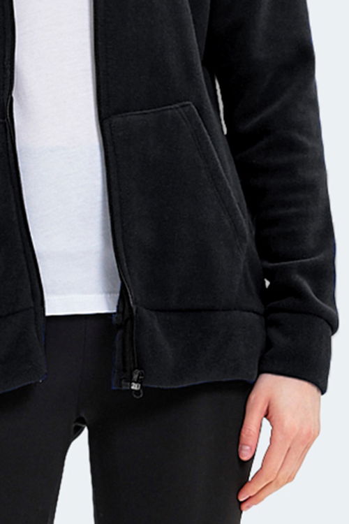 Slazenger SOUL I Kadın Siyah Polar