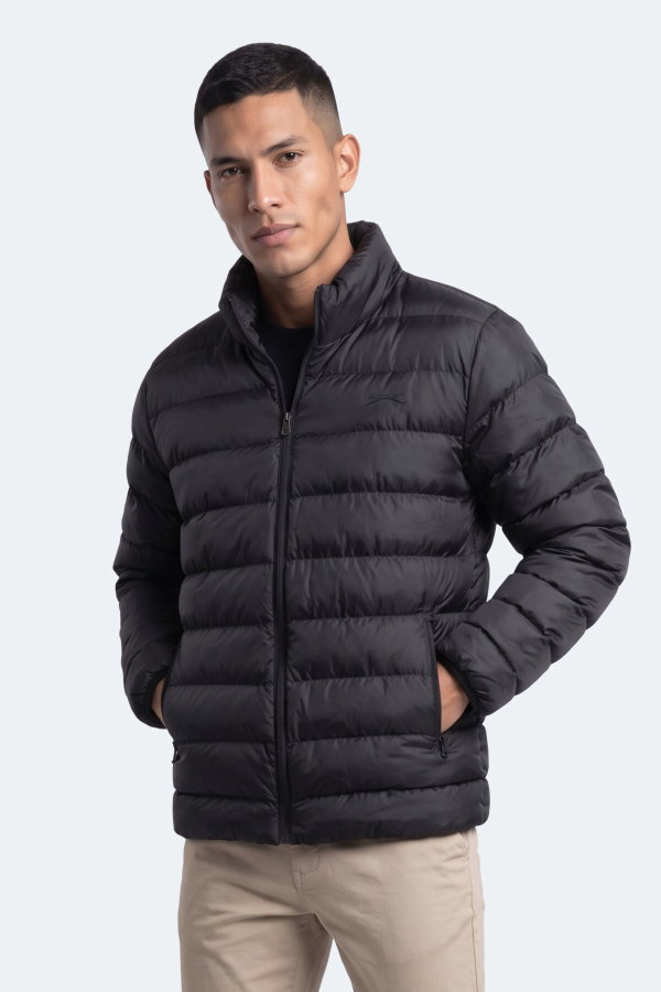Slazenger SPACE Erkek Siyah Mont & Kaban
