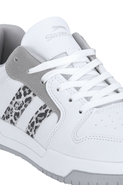 Slazenger SPRINT I Kadın Beyaz Leopar Günlük Spor Ayakkabısı