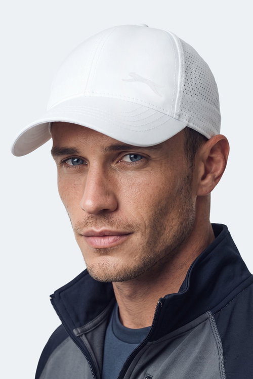 Slazenger STAGGER Unisex Beyaz Şapka