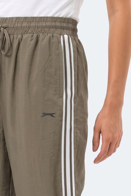 Slazenger STARLIGHT IN Kadın Bol Paça Haki Eşofman Altı