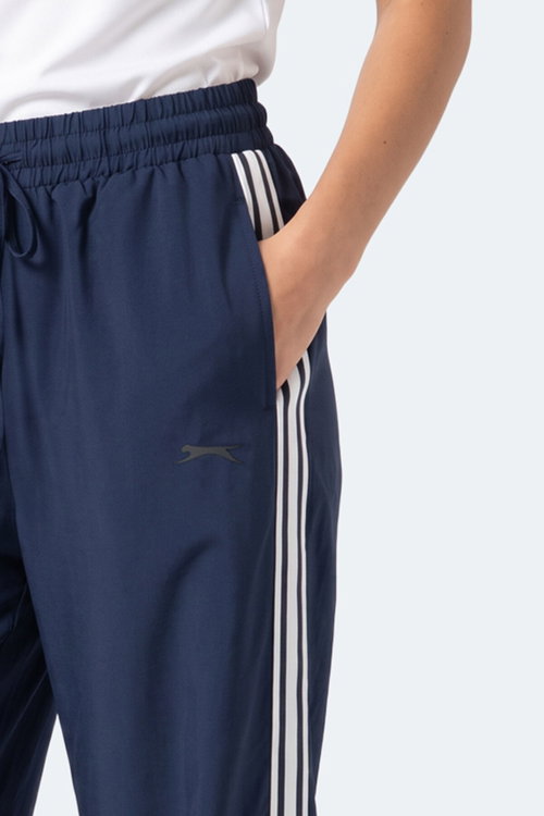 Slazenger STARLIGHT IN Kadın Bol Paça Lacivert Eşofman Altı