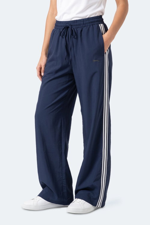 Slazenger STARLIGHT IN Kadın Bol Paça Lacivert Eşofman Altı