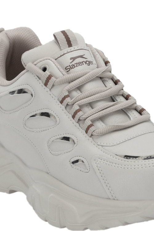 Slazenger STELLA I Kadın Bej Leopar Günlük Spor Ayakkabısı