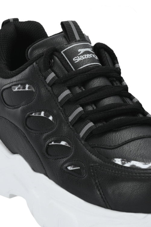 Slazenger STELLA I Kadın Siyah Leopar Günlük Spor Ayakkabısı