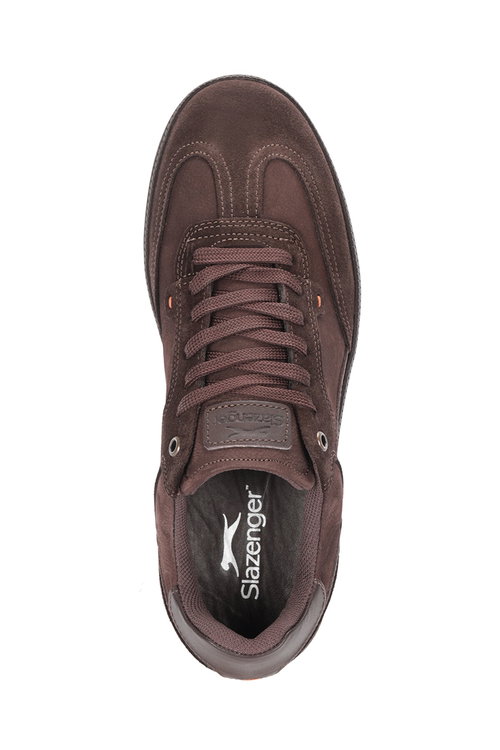 Slazenger STING I Erkek Deri Kahve Günlük Spor Ayakkabısı