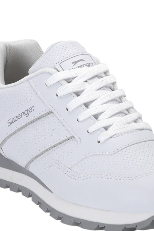Slazenger SUAREZ I Erkek Beyaz / Gri Günlük Spor Ayakkabısı