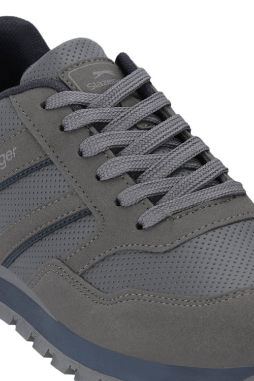 Slazenger SUAREZ I Erkek Koyu Gri / Lacivert Günlük Spor Ayakkabısı