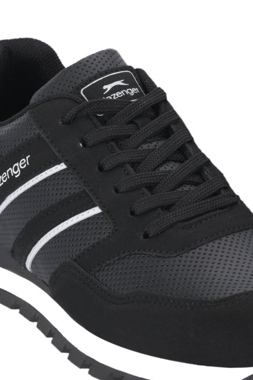 Slazenger SUAREZ I Erkek Siyah / Beyaz Günlük Spor Ayakkabısı