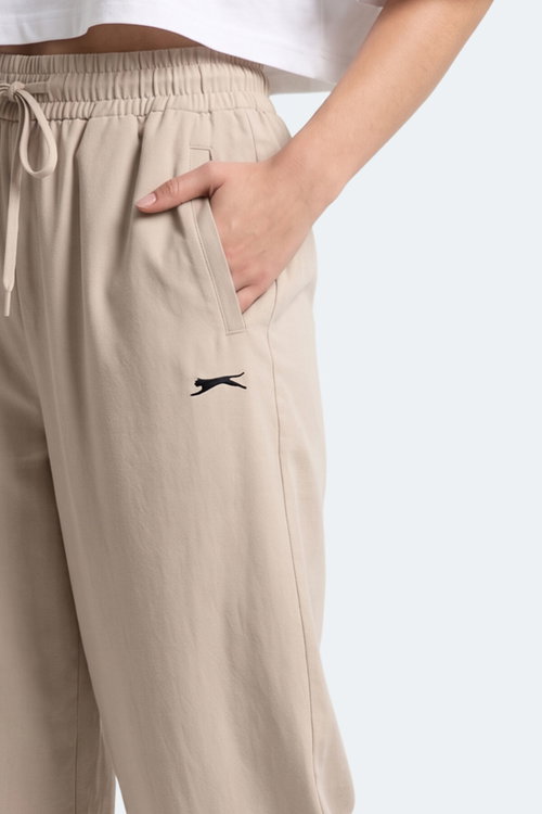 Slazenger SUNFLOWER Kadın Bej Eşofman Altı
