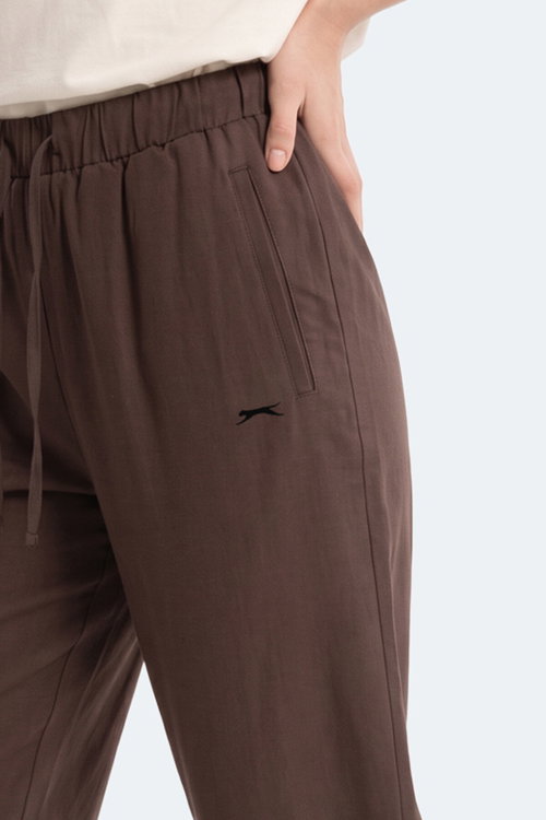 Slazenger SUNFLOWER Kadın Kahve Eşofman Altı
