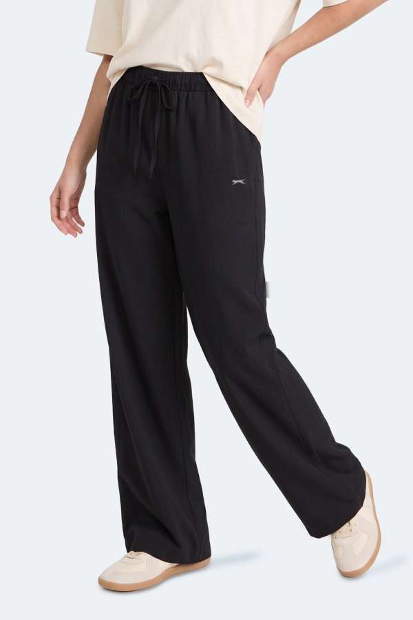 Slazenger SUNFLOWER Kadın Siyah Eşofman Altı