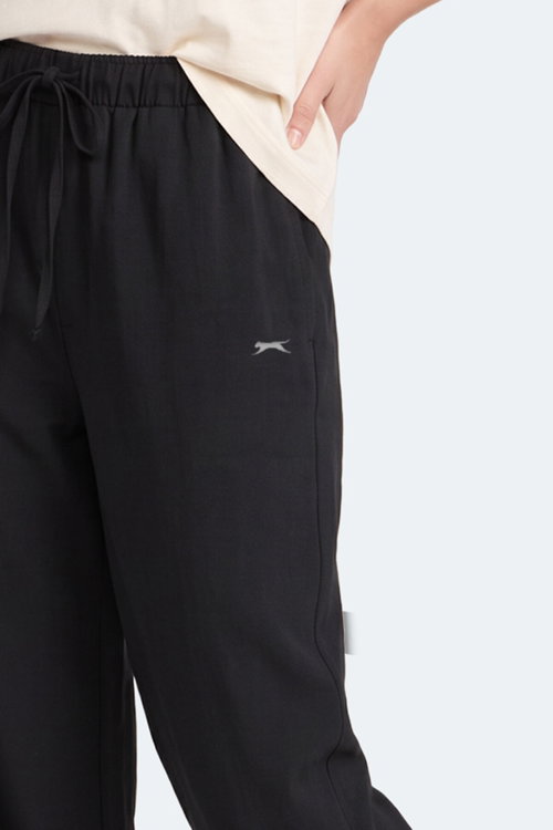 Slazenger SUNFLOWER Kadın Siyah Eşofman Altı