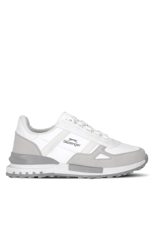 Slazenger SUPERNOVA I Erkek Beyaz / Gri Günlük Spor Ayakkabısı