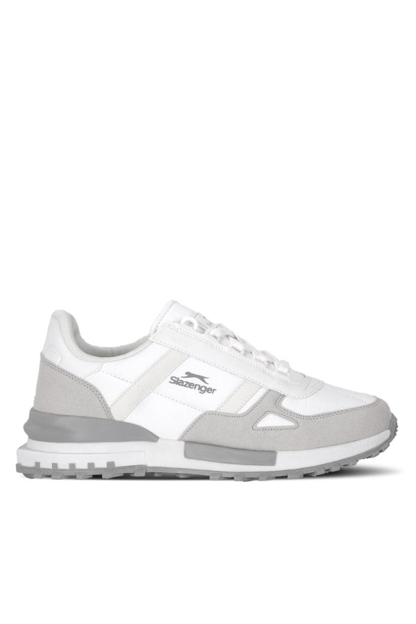 Slazenger SUPERNOVA I Erkek Beyaz / Gri Günlük Spor Ayakkabısı