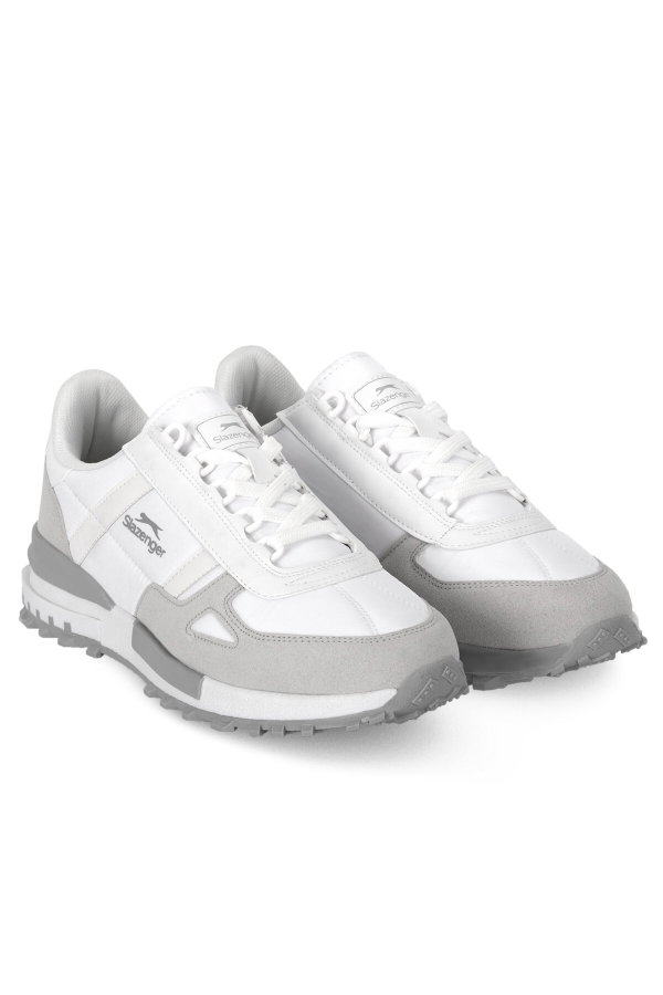 Slazenger SUPERNOVA I Erkek Beyaz / Gri Günlük Spor Ayakkabısı