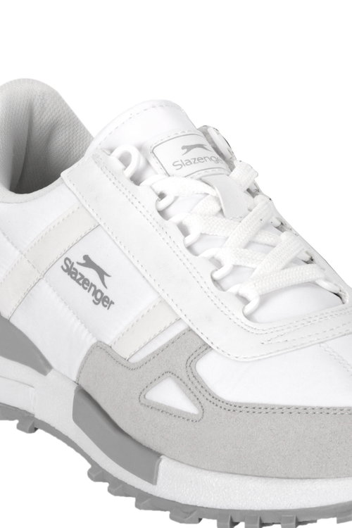 Slazenger SUPERNOVA I Erkek Beyaz / Gri Günlük Spor Ayakkabısı
