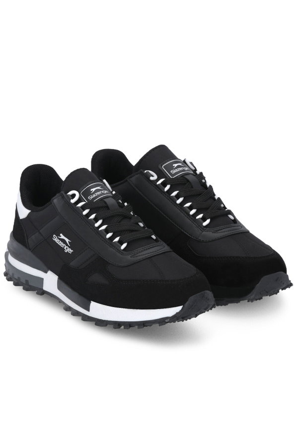 Slazenger SUPERNOVA I Erkek Siyah / Beyaz Günlük Spor Ayakkabısı