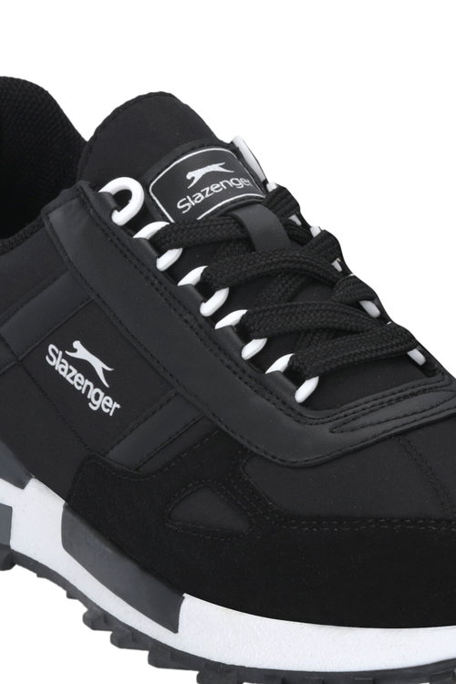 Slazenger SUPERNOVA I Erkek Siyah / Beyaz Günlük Spor Ayakkabısı