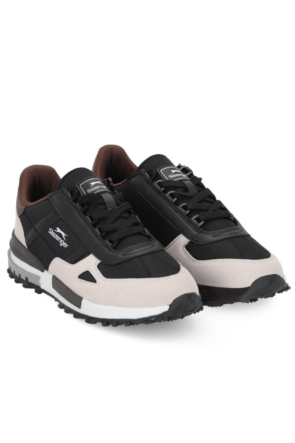 Slazenger SUPERNOVA I Erkek Siyah / Koyu Gri Günlük Spor Ayakkabısı