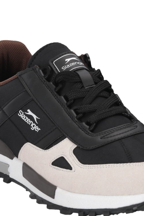 Slazenger SUPERNOVA I Erkek Siyah / Koyu Gri Günlük Spor Ayakkabısı