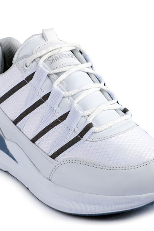 Slazenger TECHNICS I Sneaker Erkek Ayakkabı Beyaz / Beyaz