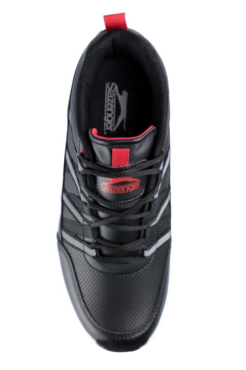 Slazenger TECHNICS I Sneaker Kadın Ayakkabı Siyah / Beyaz