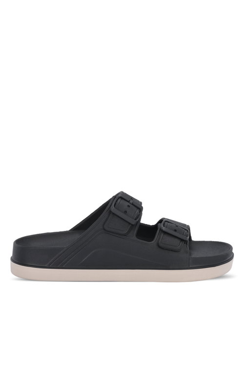 Slazenger TREMOR I Erkek Siyah / Koyu Gri Terlik