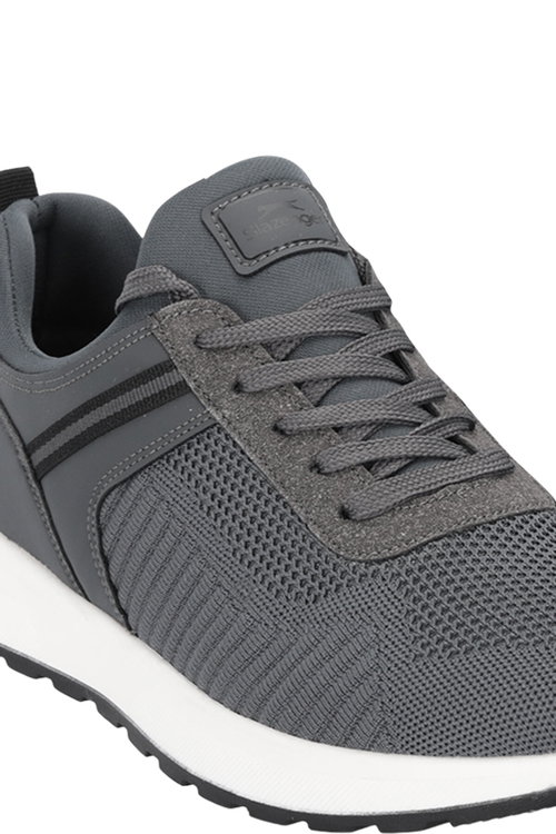Slazenger TRUTH Erkek Füme / Siyah Koşu & Yürüyüş Spor Ayakkabısı