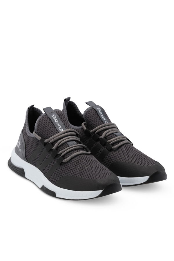 Slazenger TUESDAY I Erkek Koyu Gri / Siyah Koşu & Yürüyüş Spor Ayakkabısı