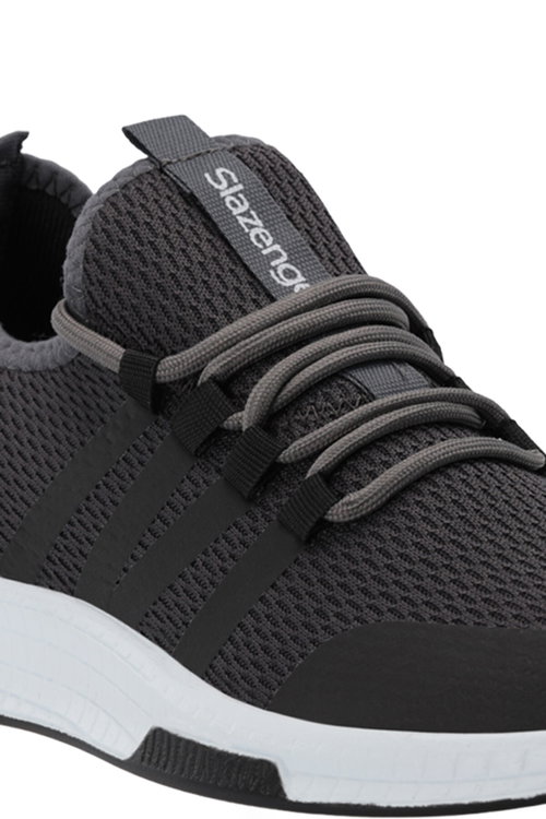 Slazenger TUESDAY I Erkek Koyu Gri / Siyah Koşu & Yürüyüş Spor Ayakkabısı