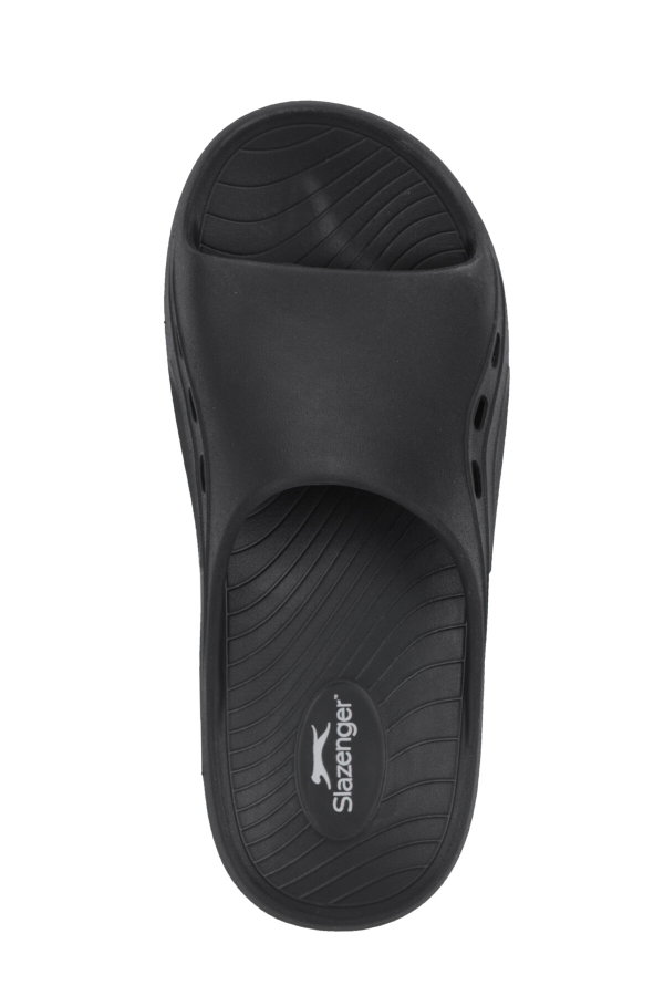 Slazenger TUNDRA I Erkek Siyah / Koyu Gri Terlik