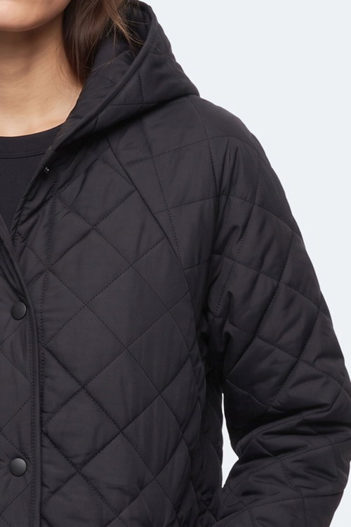 Slazenger TWICE I Kadın Siyah Mont & Kaban