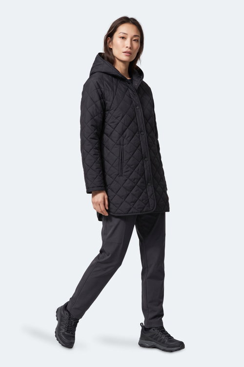 Slazenger TWICE I Kadın Siyah Mont & Kaban