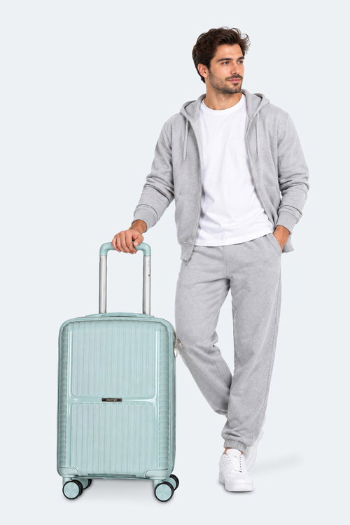 Slazenger UBER 3 LÜ SET Unisex Mavi Valiz