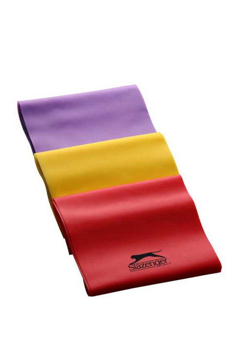 Slazenger Üçlü Açık Pilates Band Seti Unisex Çoklu Renk Pilates Aksesuarları