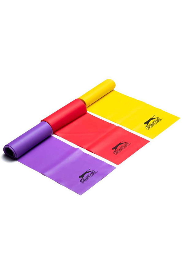 Slazenger Üçlü Pilates Band Set (Ucu Açık) Unisex STD Pilates Aksesuarları