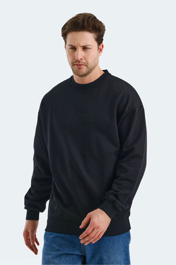 Slazenger VADIK 2li set Erkek Siyah - Gri Sweatshirt