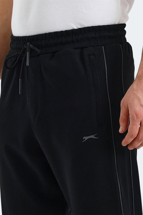 Slazenger VALARY 2 Lİ SET Erkek Siyah - Koyu Gri Eşofman Altı