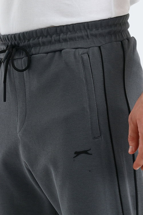 Slazenger VALARY 2 Lİ SET Erkek Bej - Koyu Gri Eşofman Altı