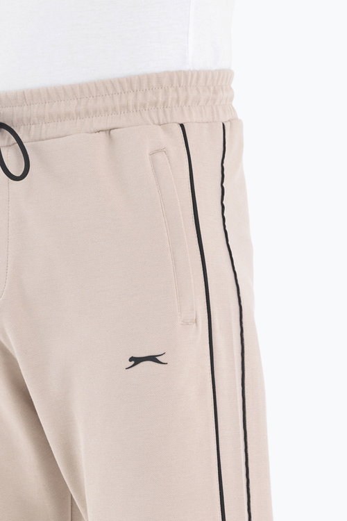 Slazenger VALARY 2 Lİ SET Erkek Bej - Koyu Gri Eşofman Altı