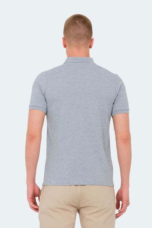 Slazenger VALE KTN 3lü Set Erkek Tişört Beyaz - Siyah - Gri