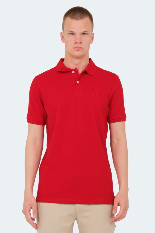 Slazenger VALE KTN 5li Set Erkek Tişört Beyaz - Siyah - Petrol - Yeşil - Kırmızı